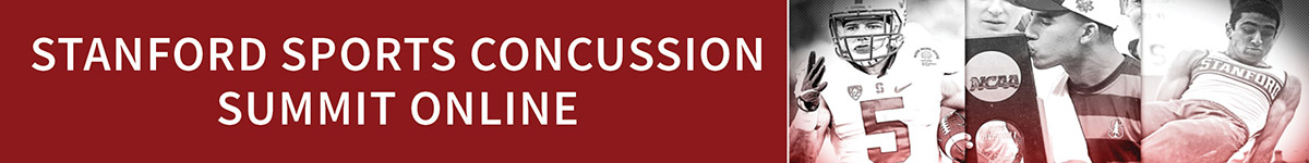 Stanford Sports Concussion Summit Online Banner