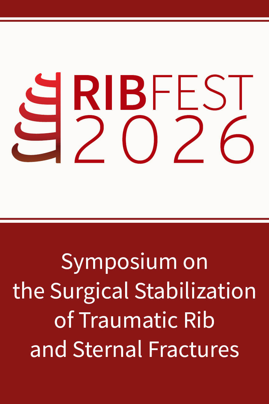 RibFest 2026 - Symposium on the Surgical Stabilization of Traumatic Rib and Sternal Fractures Banner