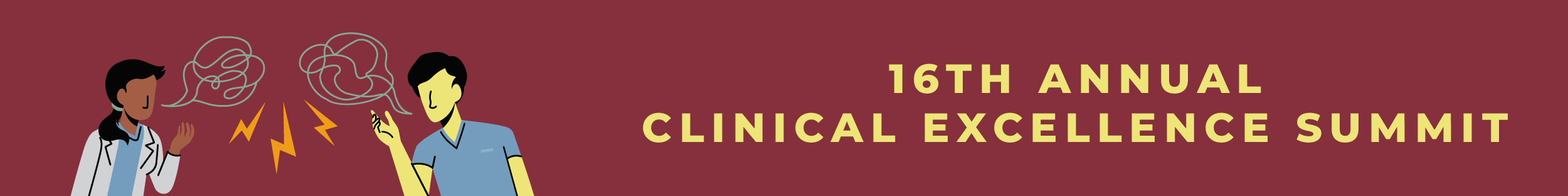 16th Annual Clinical Excellence Summit Banner